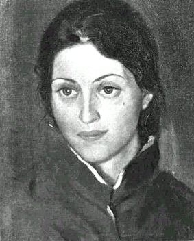 Рая Богданова, 1939, кисти С. Н. Рериха